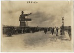 [1922-01-23] Crowd Gathered in Front of Billboard Advertising Hialeah