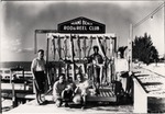 [1928-12-29] Men with Fishing Catch at Miami Beach Rod & Reel Club Dock