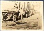 First Automobiles to Cross Collins Bridge
