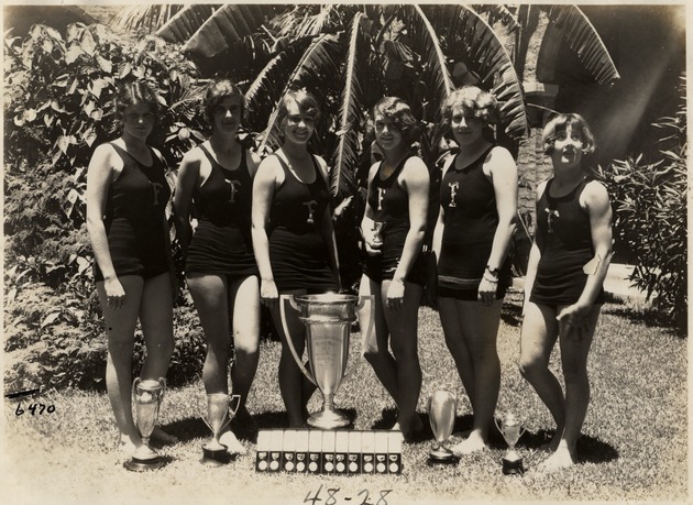 Miami Beach High School Girls' Swimming Team