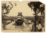 [1921-09-07] Train Coming Into Clewiston Celebration Opening of Railroad