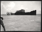 [1927-02-10] Wrecked Concrete Freighter Near Bimini