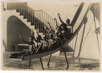 Children on Swimming Pool Slide (Miami Beach, Fla.)