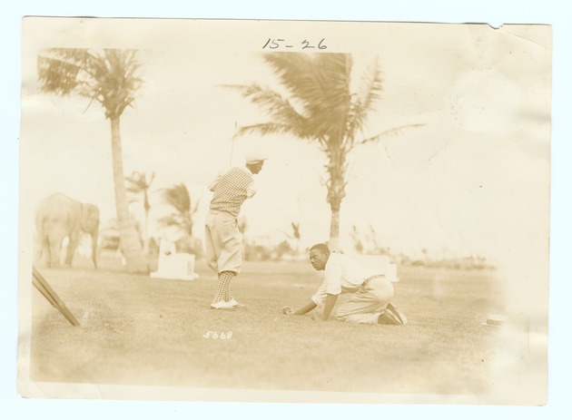 Golfers at Miami Country Club