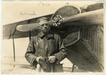 [1918] Marine Aviator, Lieutenant B. F. Ward, at Dinner Key (Miami, Fla.)