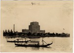 [1921-03-20] Gondolas in Biscayne Bay in Front of the Flamingo Hotel (Miami Beach, Fla.)