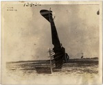 [1918-11-19] Plane Wreckage, Nose Down
