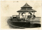 [1921] Gar Wood's Speedboat and Dock at Magnolia Park