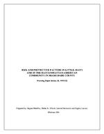 [2004] RISK AND PROTECTIVE FACTORS IN LITTLE- HAITI AND IN THE HAITIAN/HAITIAN-AMERICAN COMMUNITY IN MIAMI DADE COUNTY