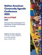 Haitian American Community Agenda Conference 2020/Nou La Pi Rèd!