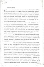 Letter to a Padre from sacerdotes de Buenos Aires