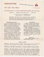 Daughters of Bilitis New York Chapter Newsletter - November 1962