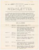 Daughters of Bilitis New York Chapter Newsletter - July/August 1959