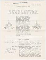 Daughters of Bilitis New York Chapter Newsletter - November/December 1959