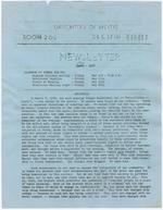 Daughters of Bilitis Newsletter - May 1968