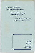[1966] 4th National Convention of The Daughters of Bilitis, Inc.