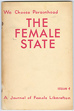 [1970-04] Female State, The - Issue 4