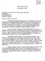 [1968-09-09] Movimiento Internacional de Intelectuales Catolicos/Letter to Pax Romana