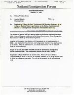 [1998-02-25] Packet of Materials from National Immigration Forum Concerning Haitian Migration