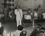 Cab Calloway performing at the Clover Club