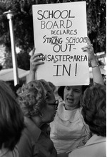Protest of Parents at Shenandoah Jr. High