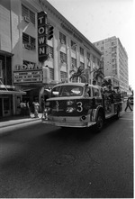 [1978-05-02] Sanitation Parade on Flagler; Clarance G. Pugh dances to Beat the Band.