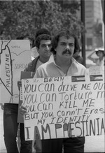 [1982-07] Lebanese protest over Israeli raids on Beirut