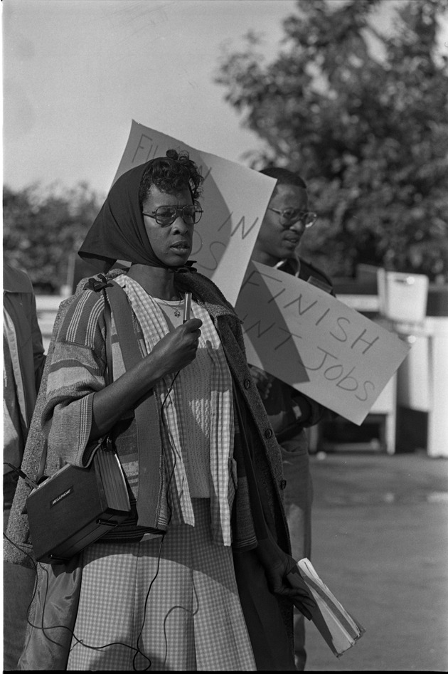 Liberty City housing protest