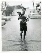 [1965] Flooded street scene