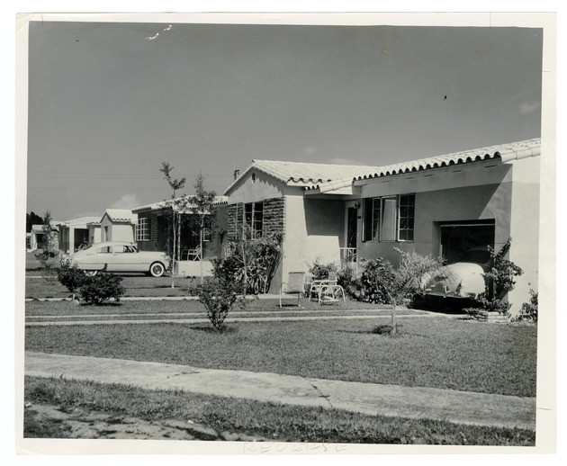 Street view of a Miami Springs neighborhood