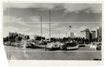[1920/1949] Boats and Miami Skyline from Biscayne Bay