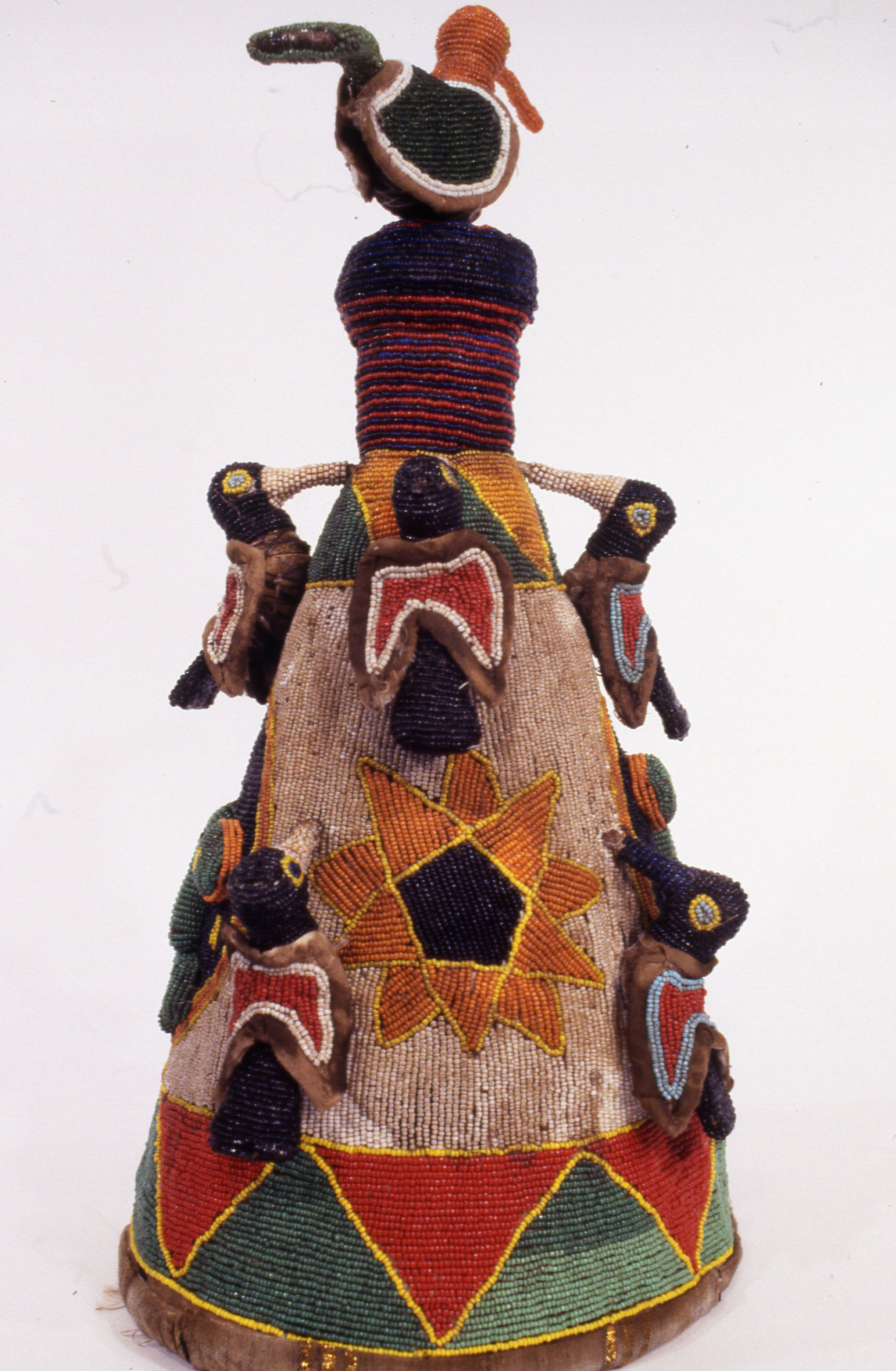 Yoruba Beaded Sculpture