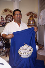 [2000] Carlos Leon with Orisha Beadwork