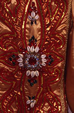 [2001] Detail of Male coronation outfit for Oshún