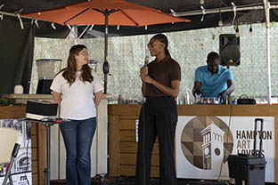 2024 History Exchange in Overtown - Virginia Kuss and Susan Iyosayi Aghedo