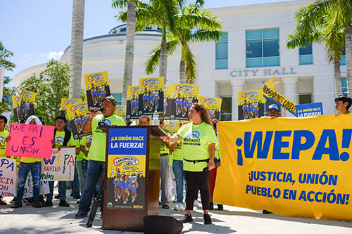 WeCount! Homestead Protest