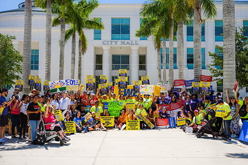 WeCount! Homestead Protest