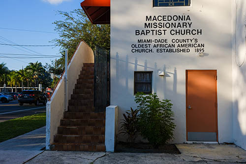 Exterior of Macedonia Missionary Baptist Church