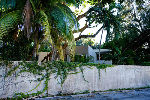 The Former Wall that divided “black” Grove and “white” Grove