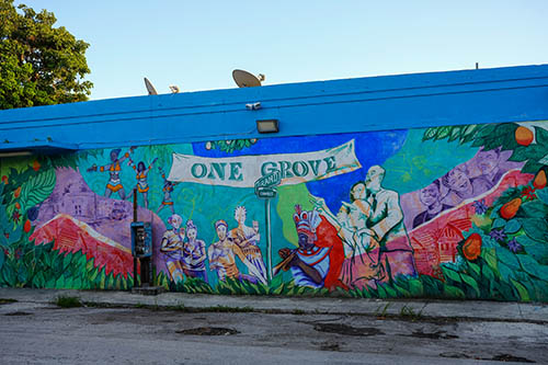 “One Grove” Mural by Artist Kyle Holbrook