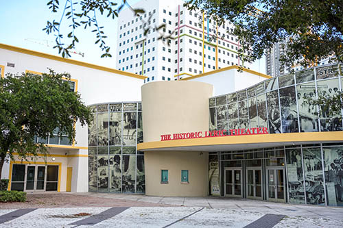 Front View of the Historic Lyric Theater