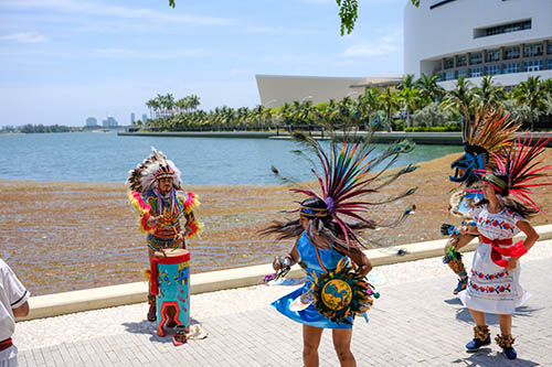 Native Dance with the drums