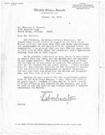Letter from Richard (Dick) Stone, United States Senate, to Maureen B. Harwitz, North Miami, Fla. January 28, 1976