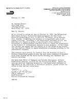 Letter from Ivan A. Rodriguez, Historic Preservation District Staff Director, to Maureen Horwitz, Miami, Fla., February 27, 1985