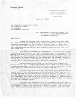 Letter from Harvey Ruvin to the Honorable Richard B, Stone Secretary of State, Miami Beach, Fla., April 12, 1972