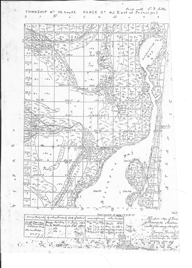 Topographic Map of Arch Creek and Biscayne Bay