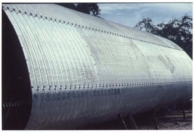 Aluminum tunnel for bridge replacement at Arch Creek