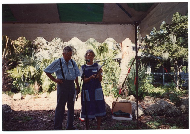 Elmore Kerkela and Carol Helene at Event in Arch Creek Park, January 1993