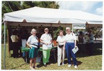 Arch Creek Trust members at Native Plant Society sale, 2001