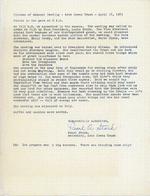 [1983-04-18] General Meeting Minutes, April 18, 1983